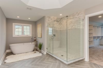 Open-Concept Shower